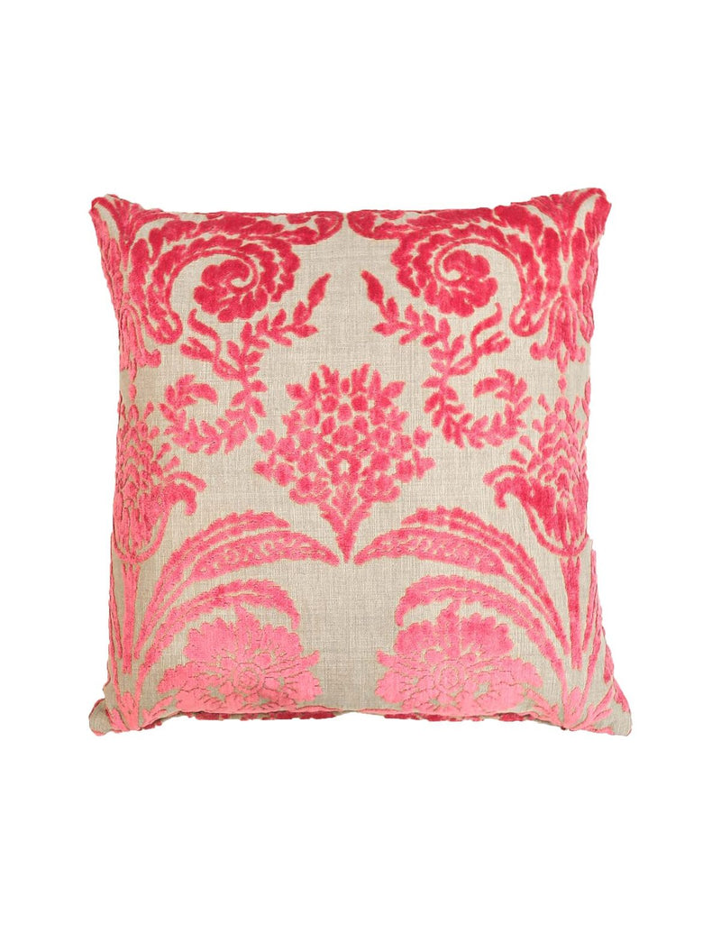Signature Pink Velvet Cushion