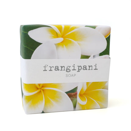 Signature Wrapped Soap - Yellow Frangipani