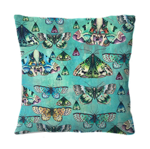 Signature Velvet Butterflies Cushion