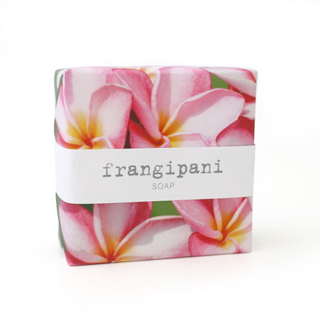 Signature Wrapped Soap - Frangipani Pink