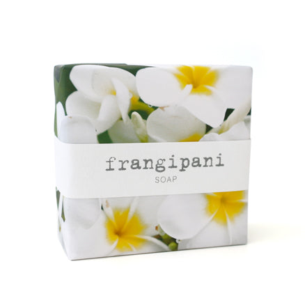 Signature Wrapped Soap - White Frangipani