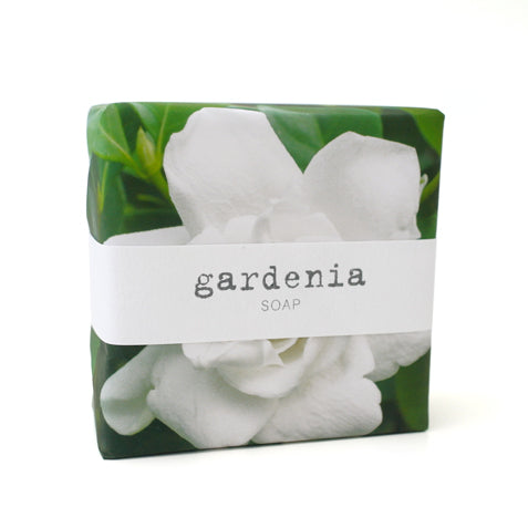 Signature Wrapped Soap - Gardenia Green