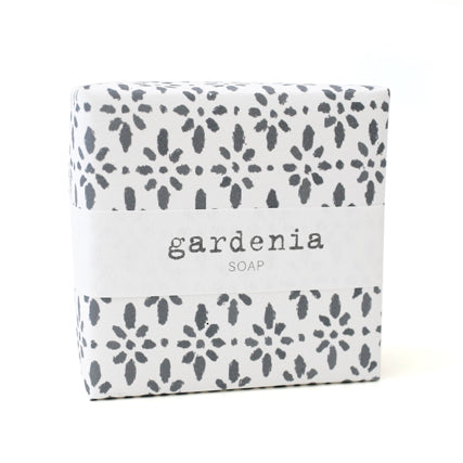 Signature Wrapped Soap - Gardenia Pattern