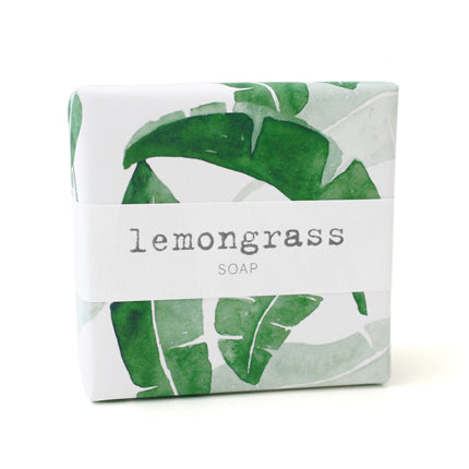 Signature Wrapped Soap - Lemongrass Leaves