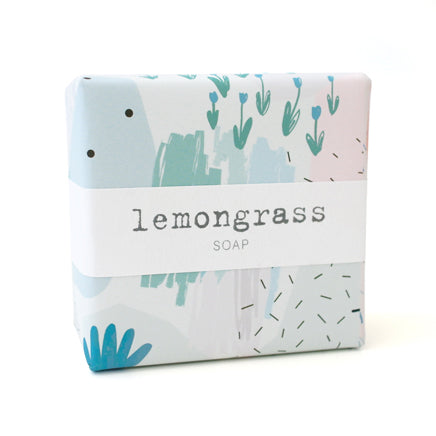 Signature Wrapped Soap - Lemongrass Abstract
