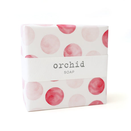 Signature Wrapped Soap - Orchid Spots
