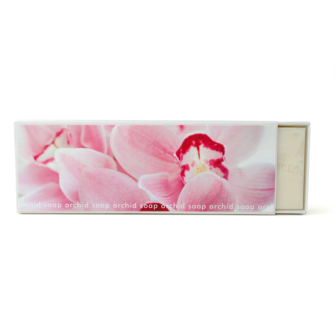 Signature Boxed Soap - Orchid Design #1