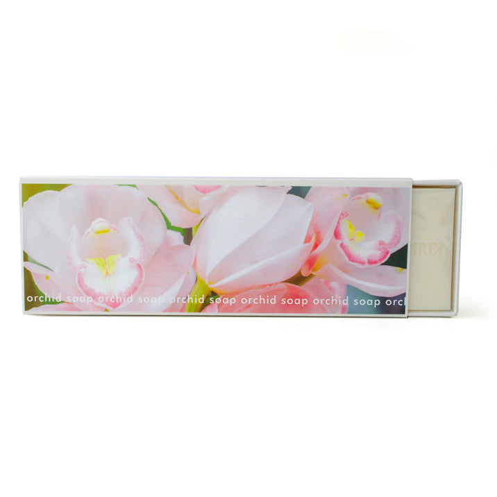 Signature Boxed Soap - Orchid Design #2